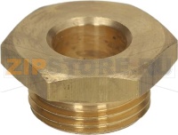 BUSHING OF BRASS KNOB M20 HOLE ø 12 mm