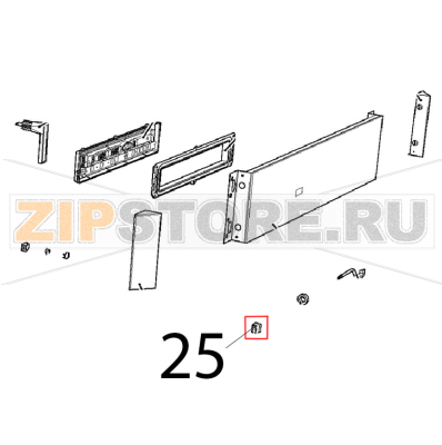 Morsetto femmina estraibile CPF 5 Unox XVC 1005EP Morsetto femmina estraibile CPF 5 Unox XVC 1005EPЗапчасть на деталировке под номером: 25