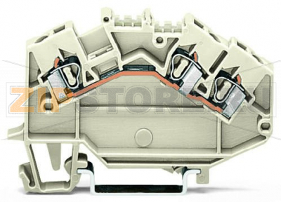 TOPJOB Classic 3-проводные проходные клеммы; 2,5 мм; подходят для исполнений Ex e II; центральная маркировка; для DIN-рейки 35 x 15 и 35 x 7,5; CAGE CLAMP®; 2,50 mm; светло-серые Wago 780-993 