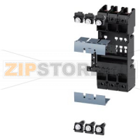 plug-in unit complete kit accessory for: circuit breaker, 3-pole 3VA6 150/250 Siemens 3VA9143-0KP00