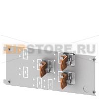 SIVACON S4 Cable connection form 3 3VA22 (up to 250 A) Height 200 mm Fixed mounting, Plug-in base, Insert Siemens 8PQ6000-8BA16