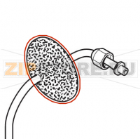Protezione interna x tubo gri. Saeco Royal Digital Plus