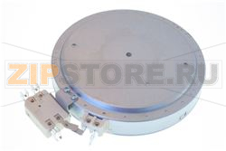 PIASTRA RADIANTE 1200W/230V D=165 