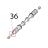 Idle shaft Zanolli Synthesis 12/80 VE