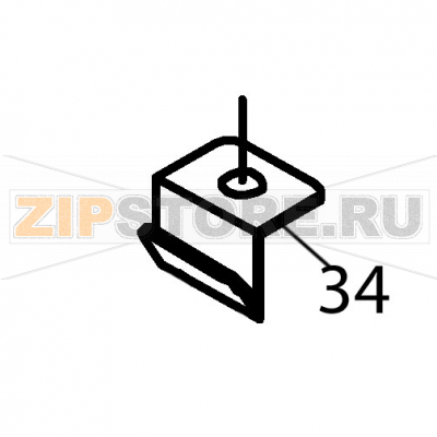 Sujecion cortina Fagor FI-200 Sujecion cortina Fagor FI-200Запчасть на деталировке под номером: 34Название запчасти Fagor на английском языке: Sujecion cortina FI-200.