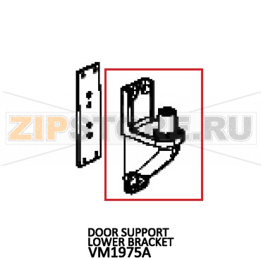Door support lower bracket Unox XV 593 Door support lower bracket Unox XV 593Запчасть на деталировке под номером: 107Название запчасти на английском языке: Door support lower bracket Unox XV 593