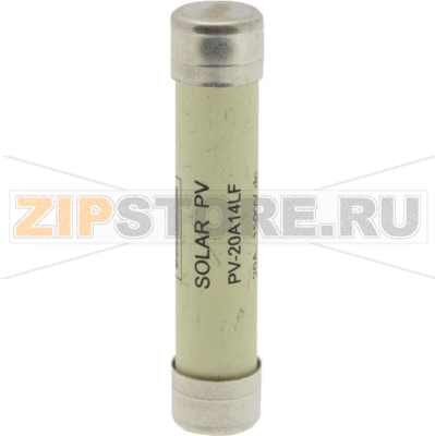 Предохранитель, 20 A, DC 1500 В, 10 кА, 14x65 мм, gPV, IEC UL Eaton 20AMP 1500V DC SOLAR FERRULE 