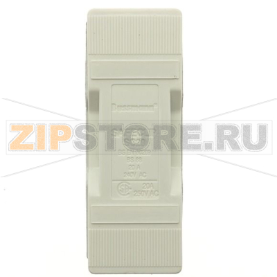 Держатель предохранителей, 20 A, AC 550 В, BS88/E1, 1P Eaton SAFECLIP 20A FRONT CONNECTED WHITE 