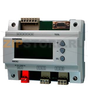 RWD82 - Универсальный контроллер, AC 24 V, 2 дискретных выхода Siemens RWD82 