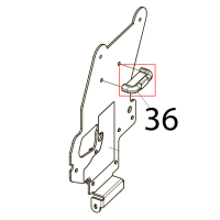 Ribbon holder knob Toshiba TEC SP40II