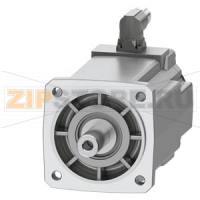 SIMOTICS S-1FK2 CT Серводвигатель М0 = 3,6 Нм; ПН = 0,94 кВт при NN = 3000 оборотов в минуту (380-480); ПН = 0,53 кВт при нн = 1500 оборотов в минуту (200-240 В); Степень защиты IP64; Цилиндрический вал D19x40 мм; Абсолютный датчик 22-бит + 12-битный Мног