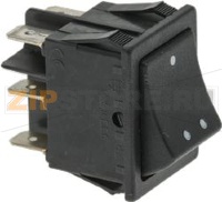 ЧЕРНЫЙ КНОПОЧНЫЙ ПЕРЕКЛЮЧАТЕЛЬ С РАЗМЕТКОЙ