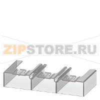 КЛЕММНАЯ КРЫШКА ДЛЯ СОЕДИНЕНИЯ МЕЖДУ КОНТАКТОРОМ/ РЕЛЕ ПЕРЕГРУЗКИ S6 (ПРЕДПОЧТИТЕЛЬНЫЙ ТИП) Siemens 3RT1956-4EA3