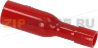 КАБЕЛЬНАЯ КЛЕММА С ШТЕПСЕЛЬНОЙ ВИЛКОЙ КРАСНАЯ F Ø 4 MM