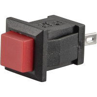 Кнопка 250 В/AC, 0.5 А, 1 x выкл/вкл, без фиксации, 1 шт TRU Components TC-R13-57A-02RT