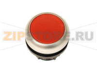 Головка кнопки без фиксации, красная Eaton M22-D-R