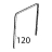 Guarnizione porta Unox XL 413