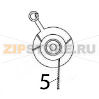 Media rewind belt 600 dpi Zebra 96XiIII Plus
