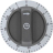MANOPOLA NERA ø 72 mm 0-120' - MANOPOLA NERA ø 72 mm 0-120'