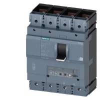 circuit breaker 3VA2 IEC frame 400 breaking capacity class  E Icu=200 kA @ 415 V 4-pole, line protection ETU330,  LIG, In=250A overload protection Ir=100A ... 250A short circuit protection Ii=1,5...12 x In neutral protection adjustable(OFF 50% 100%) groun