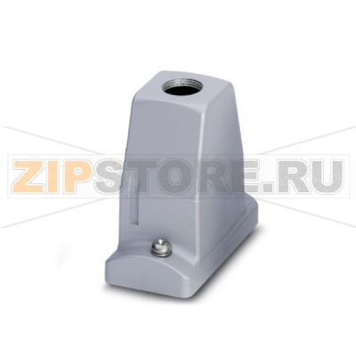 Сальниковый корпус HEAVYCON ADVANCE EMV В10 Phoenix Contact HC-B 10-TMS-100/O1STM25G-EMV с винтовым зажимом, высота 100 мм, с резьбой 1x M25, прямой отвод кабеля.Минимальный заказ: 10 шт.Упаковка: 10 шт.