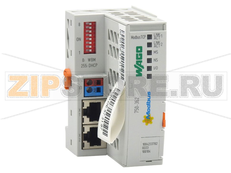 Каплер шины Modbus TCP; 4-е поколение; - Wago 750-362 