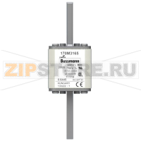 Предохранитель, 200 A, AC 690 В, 200 кА, size 1, 45x45x134 мм, aR, DIN, IEC Eaton FUSE 200A 690