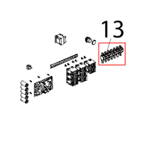 Morsettiera unipolare 8 VIE, Z16-8D Unox XBC 905