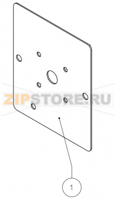 Supporto sezionatore RC/LM 14-30 Imesa LM 14                   Supporto sezionatore RC/LM 14-30 Imesa LM 14Запчасть на сборочном чертеже под номером: 1Название запчасти на итальянском языке: Supporto sezionatore RC/LM 14-30 Imesa LM 14