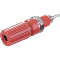 Зажим полюсной 10 А, красный, 1 шт TRU Components 1587901