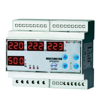 Мультиметр программируемый, 3 фазы Entes EPM-04C-DIN