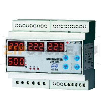 Мультиметр программируемый, 3 фазы Entes EPM-04C-DIN 