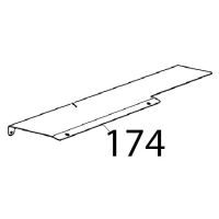 Profilo protezione scheda potenza Unox XBC 615EG