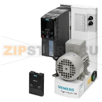 Демо-стенд SINAMICS G120X 1AC 230V GP, вкл. индукционный электромотор 1LE1002, IOP-2, модуль Smart Access Module (SAM), готов для работы с модулями расширения, транспортировочный кейс с колёсиками Siemens 6AG1067-2AA00-0AC1