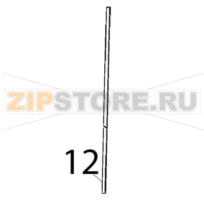 Barra illuminazione LED L1000 Unox XBC 1005E Barra illuminazione LED L1000 Unox XBC 1005EЗапчасть на деталировке под номером: 12