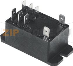 RELAY,2PL 30A DPDT 24VDC COIL 