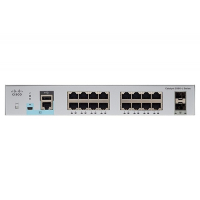 Коммутатор 16xGE (PoE), 2x1G SFP, LAN Lite Cisco WS-C2960L-16PS-LL