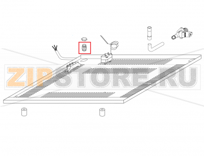 Cable guide Garbin 43 DX UMI Cable guide Garbin 43 DX UMIЗапчасть на сборочном чертеже под номером: PASCAV058