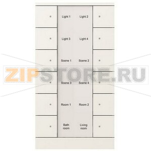 Элемент управления, 12-клавишный, SB/U12.0.1-884, белый ABB 2CKA006330A0078 