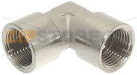 L-ОБРАЗНОЕ СОЕДИНЕНИЕ НИКЕЛИРОВАННОЕ Ø 1/2"F-1/2"F