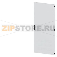 SIVACON, door, on the right, ventilated, IP40, H: 2000 mm, W: 800 mm, RAL 7035, Protection class 1 Siemens 8MF1080-2UT14-2BA2