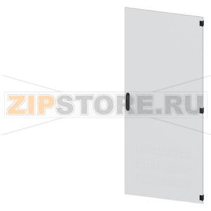 SIVACON, door, on the right, ventilated, IP40, H: 2000 mm, W: 800 mm, RAL 7035, Protection class 1 Siemens 8MF1080-2UT14-2BA2 