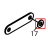 Flat washer A-8 Fagor FI-2700I