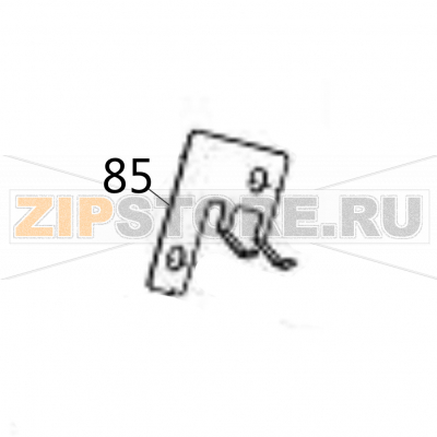 Plate spring (C) Sato DR308e Plate spring (C) Sato DR308eЗапчасть на деталировке под номером: 85Название запчасти на английском языке: Plate spring (C) Sato DR308e.