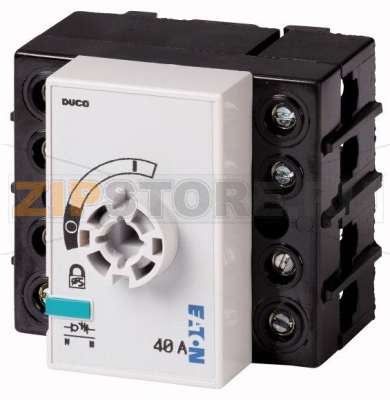 Разъединитель силовой, DCM, 40 A, 3 полюса + нейтраль Eaton DCM-40/1-SK+HC 