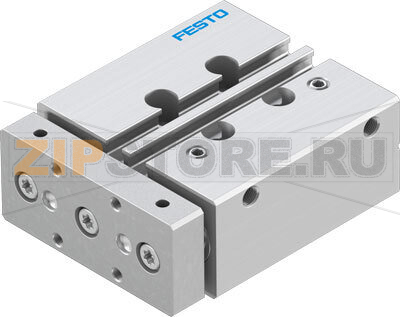 Пневмоцилиндр с направляющей Festo DFM-12-25-P-A-GF 