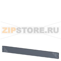 SIVACON, mounting plate, mounting with bracket, perforated, H: 100 mm, W: 1000 mm, zinc-plated Siemens 8MF1100-2AM12-0