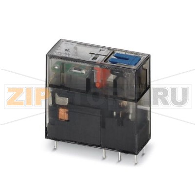Вставное миниатюрное реле Phoenix Contact REL-MR- 24DC/21HC AU/MS с многослойным контактом и дополнительным твердым позолоченным покрытием, 1 переключающих контакта, кнопка для тестирования, механический индикатор коммутационного положения, статусный светодиод, диод свободного хода, полярность А1+, А2-, входное напряжение 24 В пост. тока.Минимальный заказ: 10 шт.Упаковка: 10 шт.