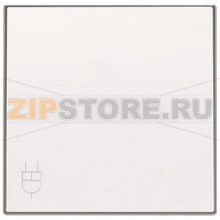 Накладка розетки, альпийский белый ABB 955.20