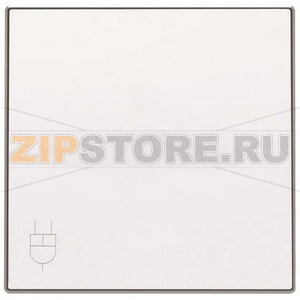 Накладка розетки, альпийский белый ABB 955.20 
